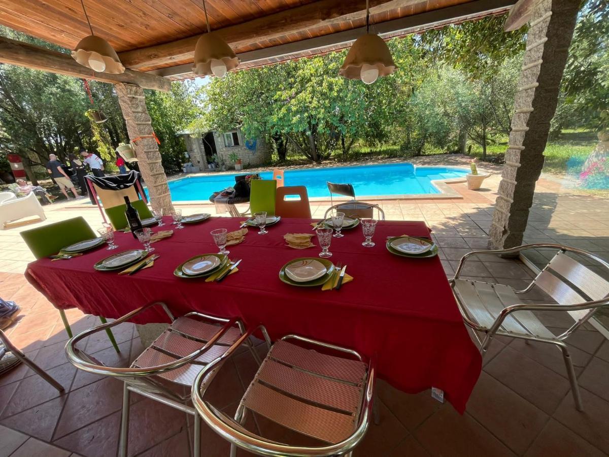 Loft Mansardato Con Giardino E Piscina In Villa Privata Loft With Garden And Swimming Pool In A Private Villa Sestu エクステリア 写真